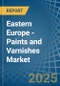 Eastern Europe - Paints and Varnishes - Market Analysis, Forecast, Size, Trends and Insights. Update: COVID-19 Impact - Product Image