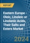 Eastern Europe - Oleic, Linoleic or Linolenic Acids, Their Salts and Esters - Market Analysis, Forecast, Size, Trends and Insights. Update: COVID-19 Impact - Product Image