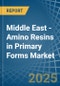 Middle East - Amino Resins in Primary Forms (Excluding Urea and Thiourea Resins, Melamine Resins) - Market Analysis, Forecast, Size, Trends and insights. Update: COVID-19 Impact - Product Thumbnail Image