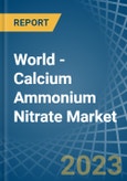 World - Calcium Ammonium Nitrate (CAN) - Market Analysis, Forecast, Size, Trends and Insights. Update: COVID-19 Impact- Product Image
