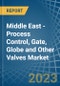 Middle East - Process Control, Gate, Globe and Other Valves - Market Analysis, Forecast, Size, Trends and Insights. Update: COVID-19 Impact - Product Image