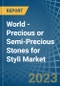 World - Precious or Semi-Precious Stones for Styli - Market Analysis, forecast, Size, Trends and Insights. Update: COVID-19 Impact - Product Thumbnail Image