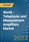 World - Telephonic and Measurement Amplifiers - Market Analysis, Forecast, Size, Trends and Insights. Update: COVID-19 Impact - Product Image
