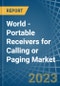 World - Portable Receivers for Calling or Paging - Market Analysis, forecast, Size, Trends and Insights. Update: COVID-19 Impact - Product Image