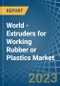 World - Extruders for Working Rubber or Plastics - Market Analysis, forecast, Size, Trends and Insights. Update: COVID-19 Impact - Product Image
