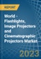 World - Flashlights, Image Projectors and Cinematographic Projectors - Market Analysis, Forecast, Size, Trends and Insights. Update: COVID-19 Impact - Product Image