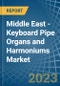 Middle East - Keyboard Pipe Organs and Harmoniums - Market Analysis, Forecast, Size, Trends and Insights. Update: COVID-19 Impact - Product Thumbnail Image