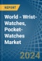 World - Wrist-Watches, Pocket-Watches (Case of Precious Metal) - Market Analysis, Forecast, Size, Trends and Insights. Update: COVID-19 Impact - Product Image