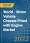 World - Motor Vehicle Chassis Fitted with Engine - Market Analysis, Forecast, Size, Trends and Insights. Update: COVID-19 Impact - Product Image