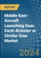 Middle East - Aircraft Launching Gear, Deck-Arrestor or Similar Gear - Market Analysis, Forecast, Size, Trends and Insights. Update: COVID-19 Impact - Product Thumbnail Image
