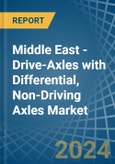 Middle East - Drive-Axles with Differential, Non-Driving Axles - Market Analysis, Forecast, Size, Trends and Insights. Update: COVID-19 Impact- Product Image