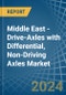 Middle East - Drive-Axles with Differential, Non-Driving Axles - Market Analysis, Forecast, Size, Trends and Insights. Update: COVID-19 Impact - Product Image