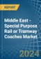Middle East - Special Purpose Rail or Tramway Coaches - Market Analysis, Forecast, Size, Trends and Insights. Update: COVID-19 Impact - Product Thumbnail Image
