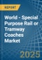 World - Special Purpose Rail or Tramway Coaches - Market Analysis, Forecast, Size, Trends and Insights. Update: COVID-19 Impact - Product Thumbnail Image