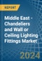 Middle East - Chandeliers and Wall or Ceiling Lighting Fittings - Market Analysis, Forecast, Size, Trends and Insights. Update: COVID-19 Impact - Product Thumbnail Image