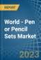World - Pen or Pencil Sets - Market Analysis, Forecast, Size, Trends and Insights. Update: COVID-19 Impact - Product Image