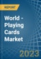 World - Playing Cards - Market Analysis, Forecast, Size, Trends and Insights. Update: COVID-19 Impact - Product Image