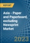 Asia - Paper and Paperboard, excluding Newsprint - Market Analysis, Forecast, Size, Trends and Insights. Update: COVID-19 Impact - Product Image