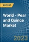 World - Pear and Quince - Market Analysis, Forecast, Size, Trends and Insights. Update: COVID-19 Impact - Product Image