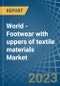 World - Footwear with uppers of textile materials - Market Analysis, Forecast, Size, Trends and Insights. Update: COVID-19 Impact - Product Image