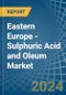 Eastern Europe - Sulphuric Acid and Oleum - Market Analysis, Forecast, Size, Trends and Insights. Update: COVID-19 Impact - Product Image
