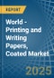 World - Printing and Writing Papers, Coated - Market Analysis, Forecast, Size, Trends and Insights. Update: COVID-19 Impact - Product Image