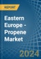 Eastern Europe - Propene (Propylene) - Market Analysis, Forecast, Size, Trends and Insights. Update: COVID-19 Impact - Product Image