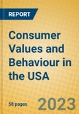 Consumer Values and Behaviour in the USA- Product Image