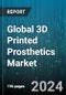 Global 3D Printed Prosthetics Market by Type (Covers, Joints, Limbs), Material (Acrylics, Polyethylene, Polypropylene), End-Use - Forecast 2024-2030 - Product Image
