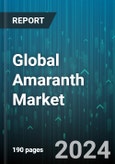 Global Amaranth Market by Product (Amaranth Flour, Amaranth Leafs, Amaranth Oil), Sales channel (Offline Stores, Online Stores), End-User - Forecast 2024-2030- Product Image