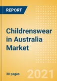 Childrenswear in Australia - Sector Overview, Brand Shares, Market Size and Forecast to 2025- Product Image