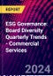 ESG Governance: Board Diversity Quarterly Trends - Commercial Services - Product Image