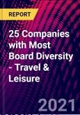 25 Companies with Most Board Diversity - Travel & Leisure- Product Image