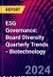 ESG Governance: Board Diversity Quarterly Trends - Biotechnology - Product Image