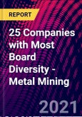 25 Companies with Most Board Diversity - Metal Mining- Product Image