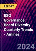 ESG Governance: Board Diversity Quarterly Trends - Airlines- Product Image