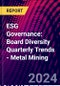 ESG Governance: Board Diversity Quarterly Trends - Metal Mining - Product Image