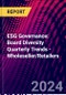 ESG Governance: Board Diversity Quarterly Trends - Wholeseller/Retailers - Product Image