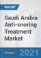 Saudi Arabia Anti-snoring Treatment Market: Prospects, Trends Analysis, Market Size and Forecasts up to 2027 - Product Thumbnail Image