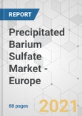 Precipitated Barium Sulfate Market - Europe Industry Analysis, Size, Share, Growth, Trends, and Forecast, 2021-2031- Product Image