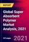 Global Super Absorbent Polymer Market Analysis, 2021 - Product Image
