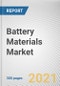 Battery Materials Market by Battery Type and Application: Opportunity Analysis and Industry Forecast, 2021-2030 - Product Image