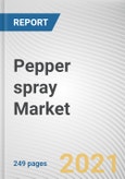 Pepper spray Market by Product and Distribution Channel: Global Opportunity Analysis and Industry Forecast 2021-2028- Product Image
