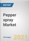Pepper spray Market by Product and Distribution Channel: Global Opportunity Analysis and Industry Forecast 2021-2028 - Product Image