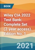 Wiley CIA 2022 Test Bank: Complete Set (2-year access). Edition No. 1- Product Image