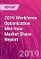 2019 Workforce Optimization Mid-Year Market Share Report - Product Thumbnail Image