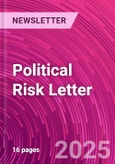 Political Risk Letter- Product Image