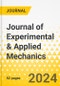 Journal of Experimental & Applied Mechanics - Product Image