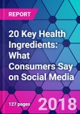 20 Key Health Ingredients: What Consumers Say on Social Media- Product Image