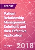 Patient Relationship Management: Solutions and their Effective Application- Product Image